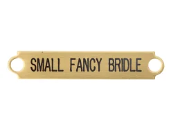 2" Fancy Bridle Nameplate