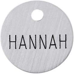 1'' Round Bridle & Accessory Tag