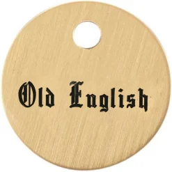 1'' Round Bridle & Accessory Tag