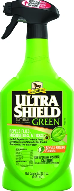 Absorbine® UltraShield® Green Natural Fly Repellent - Quart