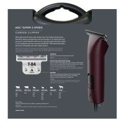 Andis® AGC Super 2-Speed™ Clipper with T-84 Blade
