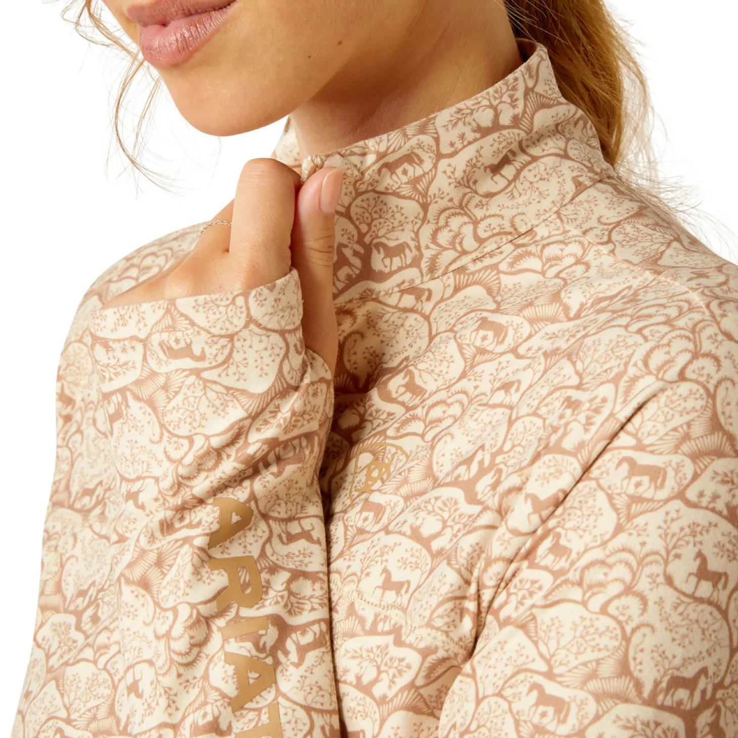 Ariat® Ladies’ Lowell Long Sleeve Print Shirt