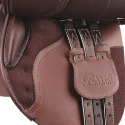 Bates Caprilli Close Contact+ Saddle with Extended Flap and Luxe Leather