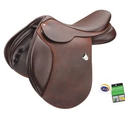 Bates Caprilli Close Contact Saddle with Extended Flap
