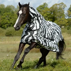 Bucas Zebra Sweet Itch with Full Neck