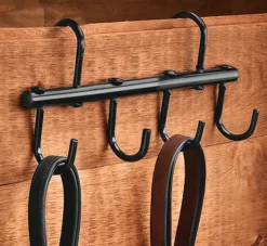 Collapsible 4-Hook Tack Rack