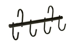 Collapsible 6-Hook Tack Rack