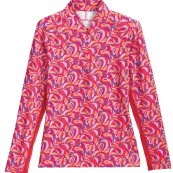 CoolBlast® 100 Ladies’ Asti Long Sleeve Print Shirt