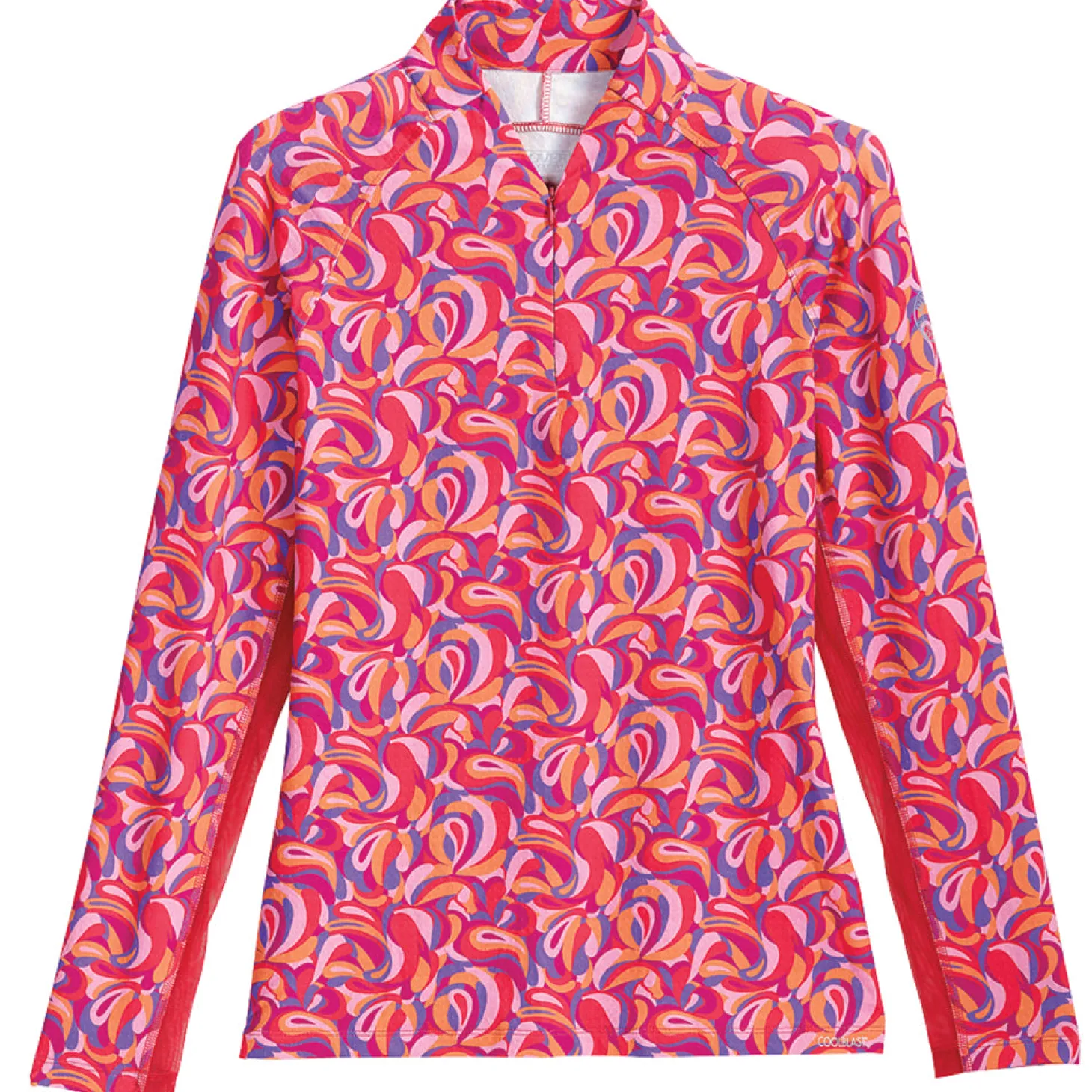 CoolBlast® 100 Ladies’ Asti Long Sleeve Print Shirt