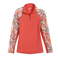 CoolBlast® 100 Ladies’ LaBelle Print Long Sleeve Shirt