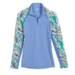 CoolBlast® 100 Ladies’ LaBelle Print Long Sleeve Shirt