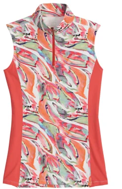 CoolBlast® 100 Ladies’ Lakeland Sleeveless Print Shirt