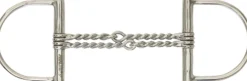 Double Twisted Wire Pony King Dee Snaffle Bit