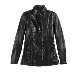 DS Ladies’ Moto Leather Jacket
