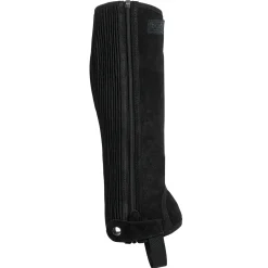 DS Suede Half Chaps with Silicone Grip Patch