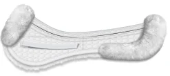 E.A. Mattes Platinum EWWA Sheepskin All-Purpose Correction Half Pad with Rear Trim