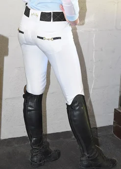 Equine Couture™ Ladies' Sophie Silicone Knee-Patch Breech