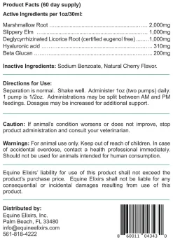 Equine Elixirs Slimer Liquid Gastric Support