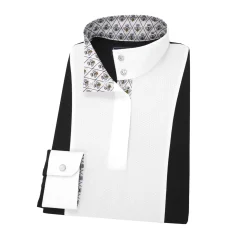 Essex Classics Girls’ Luna Performance Long Sleeve Show Shirt