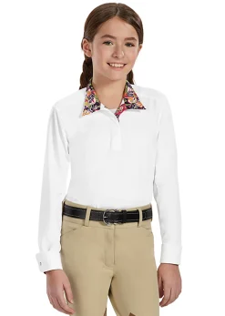 Essex Classics Girls’ Talent Yarn® Long Sleeve Show Shirt
