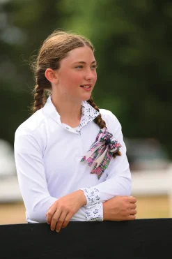 Essex Classics Girls’ Talent Yarn Long-Sleeve Show Shirt