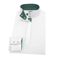 Essex Classics Ladies’ Talent Yarn® Straight Collar Long Sleeve Show Shirt