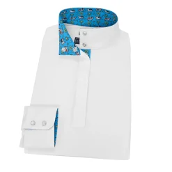 Essex Classics Ladies’ Talent Yarn® Straight Collar Long Sleeve Show Shirt