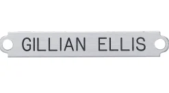 Fancy Martingale Nameplate