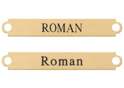 Fancy Martingale Nameplate