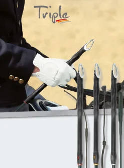 Fleck® Impuls! Triple Solid Whip