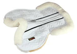 Fleeceworks™ FXK Technology Classic Sheepskin Half Pad with Rolled Edges