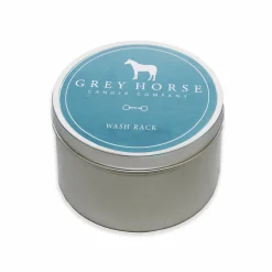Grey Horse Candle Tin