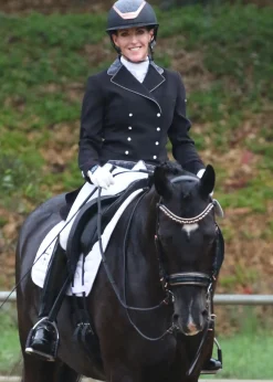 Halter Ego Aurelia Rose Gold Black Patent Double Bridle