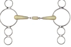 Happy Mouth Bits® Double-Jointed 3-Ring Elevator Bit