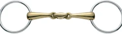 Herm Sprenger® Copper Plus Double-Jointed Loose Ring Snaffle Bit (18mm)