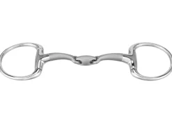 Herm Sprenger® Satinox Double-Jointed Eggbutt Snaffle Bit with 14mm Mouth