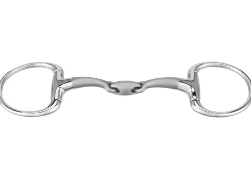 Herm Sprenger® Satinox Double-Jointed Eggbutt Snaffle Bit with 14mm Mouth