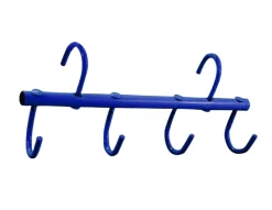 6-Hook Swivel Tack Bar