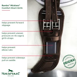 Horseware® Ireland Rambo® Micklem® Short Comfort Girth