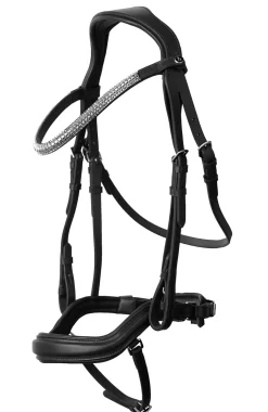 Horze Highbury Anatomical Crystal Dressage Bridle