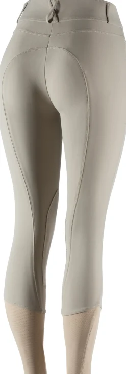 Horze Ladies’ Angelina Synthetic Leather Knee-Patch Breech