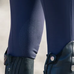 Horze Ladies’ Olivia Knee-Patch Breech with Silicone Grip