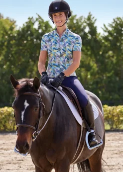 IconEQ™ Ladies’ Fleur Short Sleeve Shirt