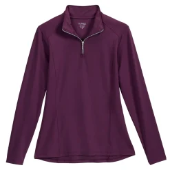 IconEQ™ Lux Quarter-Zip Long-Sleeve Shirt