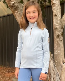 Irideon® Kids’ Thermaluxe Quarter-Zip Top