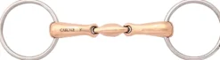 JP by Korsteel® Oval Mouth Copper Loose Ring Snaffle Bit
