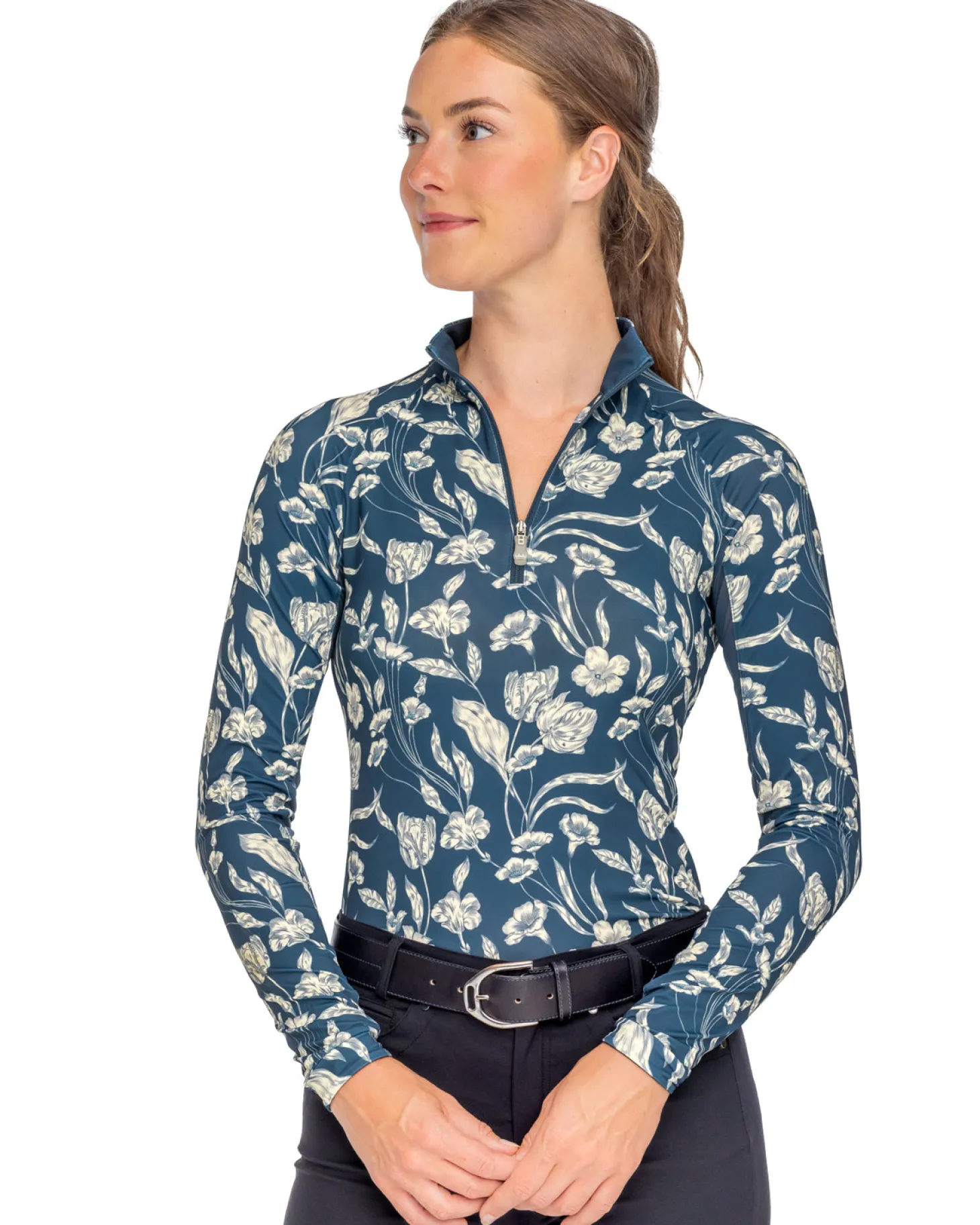 Kastel Denmark Ladies’ French Tulip Long-Sleeve Shirt - "Maeve"