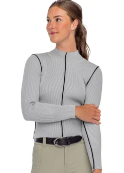Kastel Denmark Ladies’ Mock Neck Knit Sweater