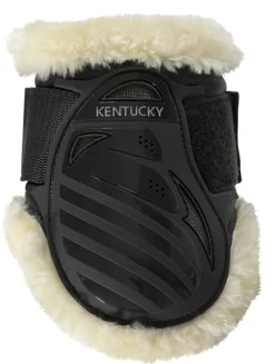 Kentucky Horsewear Vegan Sheepskin Young Horse Fetlock Boots