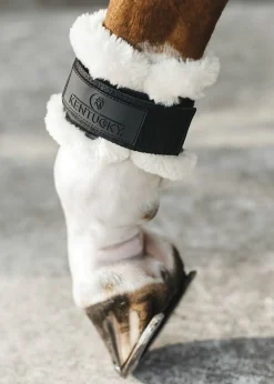 Kentucky Horsewear Vegan Sheepskin Young Horse Fetlock Boots